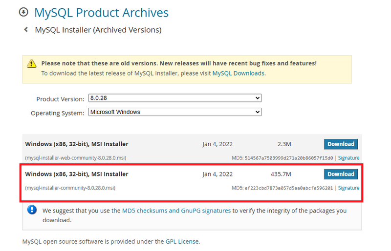 Datei:MySQL Download.png